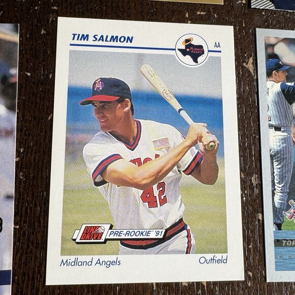 Tim Salmon 12 Card Lot With 1999 Topps Gold Label Baseball & Ted Williams Legacy - Picture 11 of 13